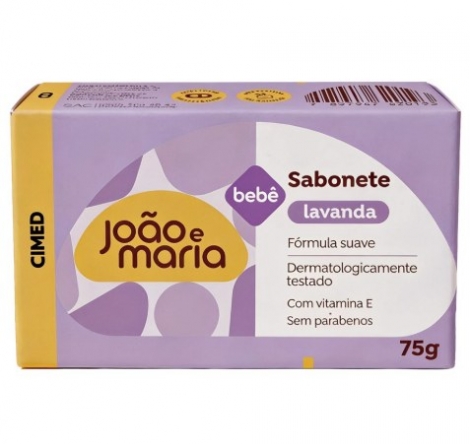 Joao E Maria Sabonete Barra 75G Lavanda
