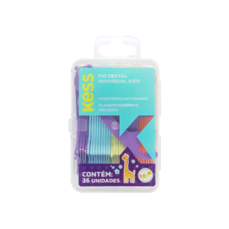 Fio Dent Kess Flosser 36Un Kids(E)*