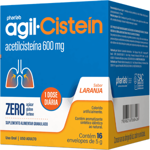 Acetilcisteina 600Mg Env 16X5g  Pharlab