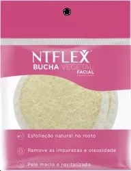 Bucha Facial Ntflex 4346 Vegetal 2Un(E)