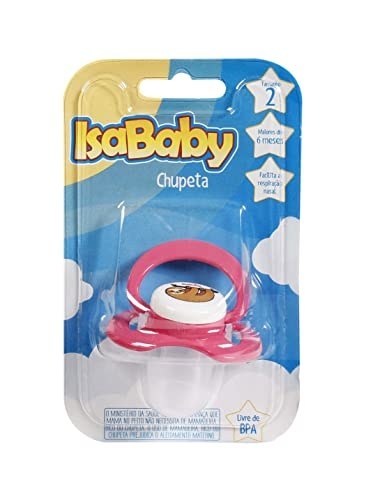 Isababy Chupeta Ccapuz Zoo Ortodontica Ref04017 Rosa Tam2$