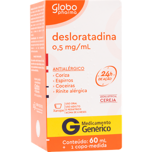 Desloratadina 0,5 Mgml Xpe 60Ml-Glg