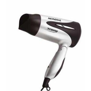 Secador Maxis Travel Sc-10 Bivolt - Mondial - Pretovermelho - 110220V